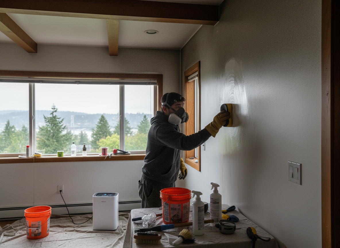 How To Remove Soot From Walls After A Kitchen Fire