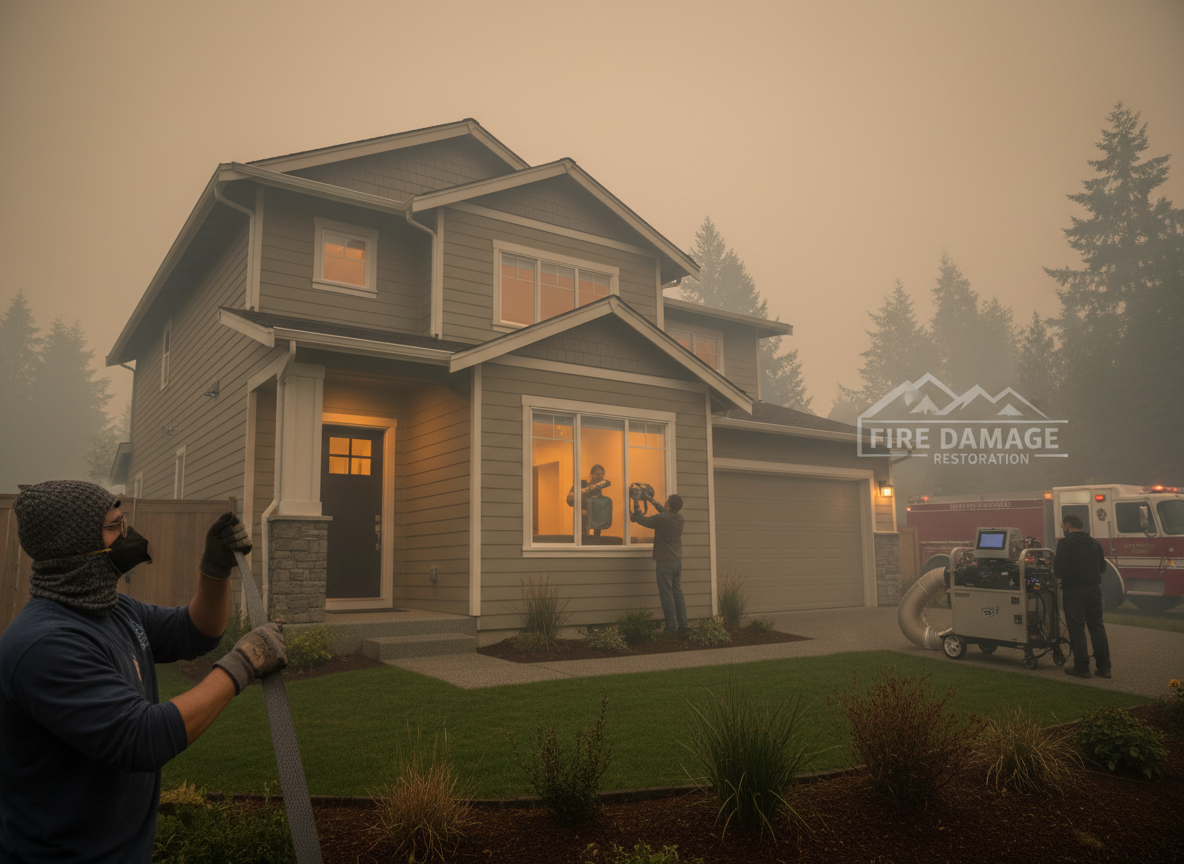 Protecting Vancouver WA Homes From Wildfire Smoke Infiltration