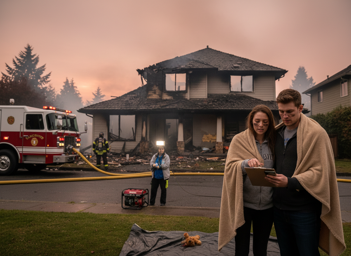 What to Do After a House Fire in Vancouver, WA: A First 24 Hours Checklist