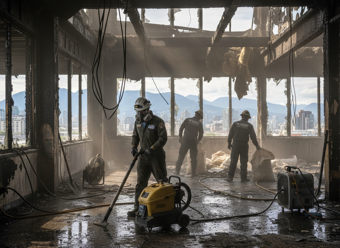 Fire Damage Restoration in Image