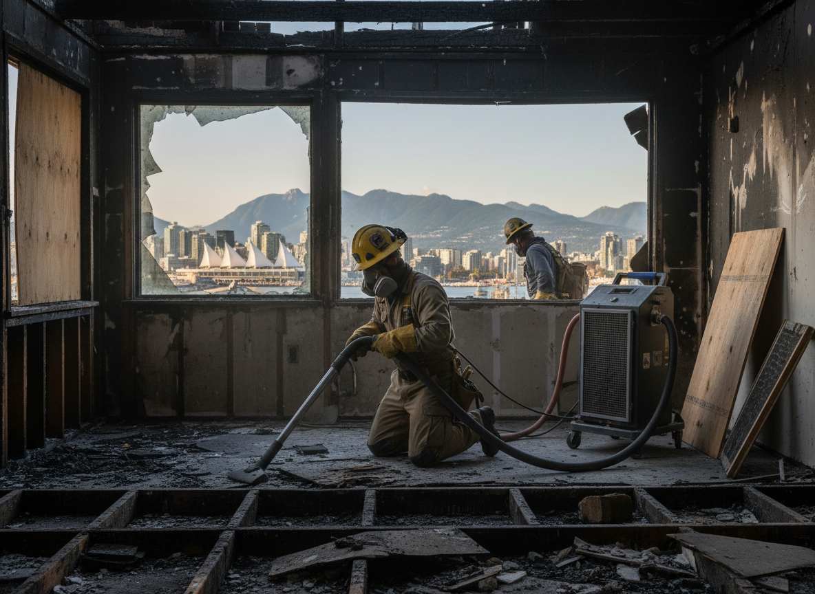 Fire Damage Restoration in Landover-Sharmel