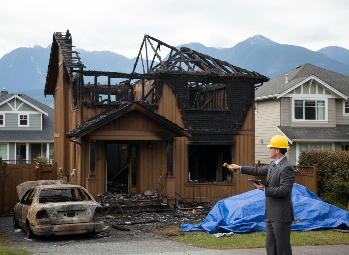 Fire Damage Restoration in Burton Ridge