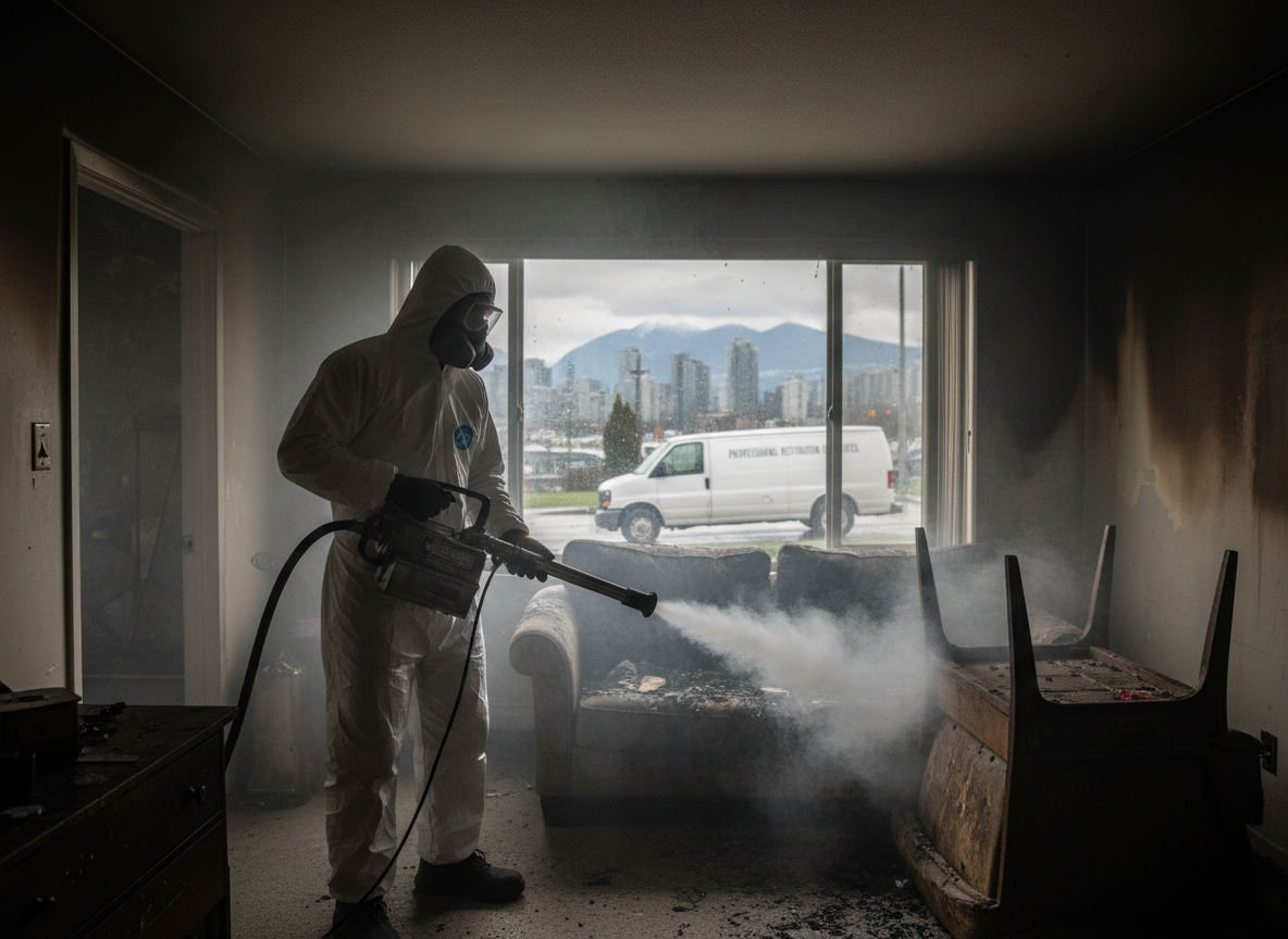 Fire Damage Restoration in Fisher's Landing East