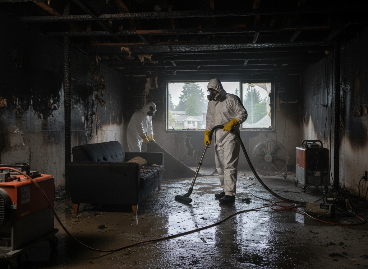 Fire Damage Restoration in Van Mall